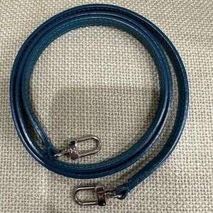 Louis Vuitton Strap - For Blue Cyan Shoulder Bag Epi Alma BB
